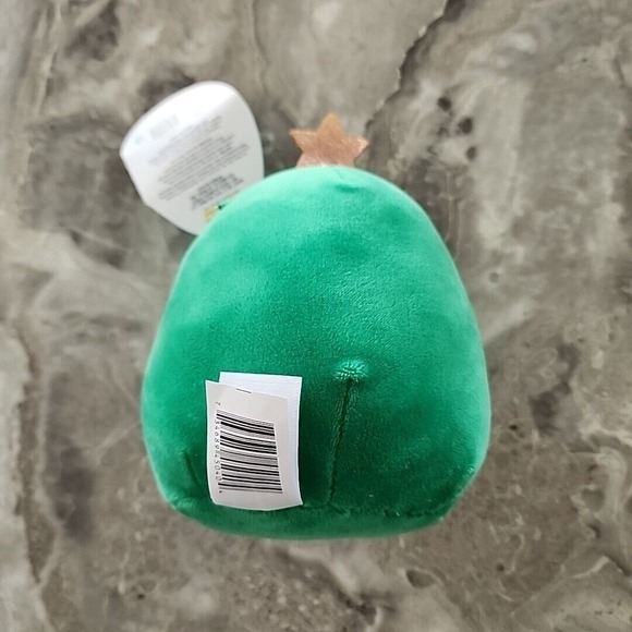 Squishmallow 5" Carol Christmas Tree NWT Kellytoy 2021 Squishmallows Holiday NEW - Picture 3 of 3